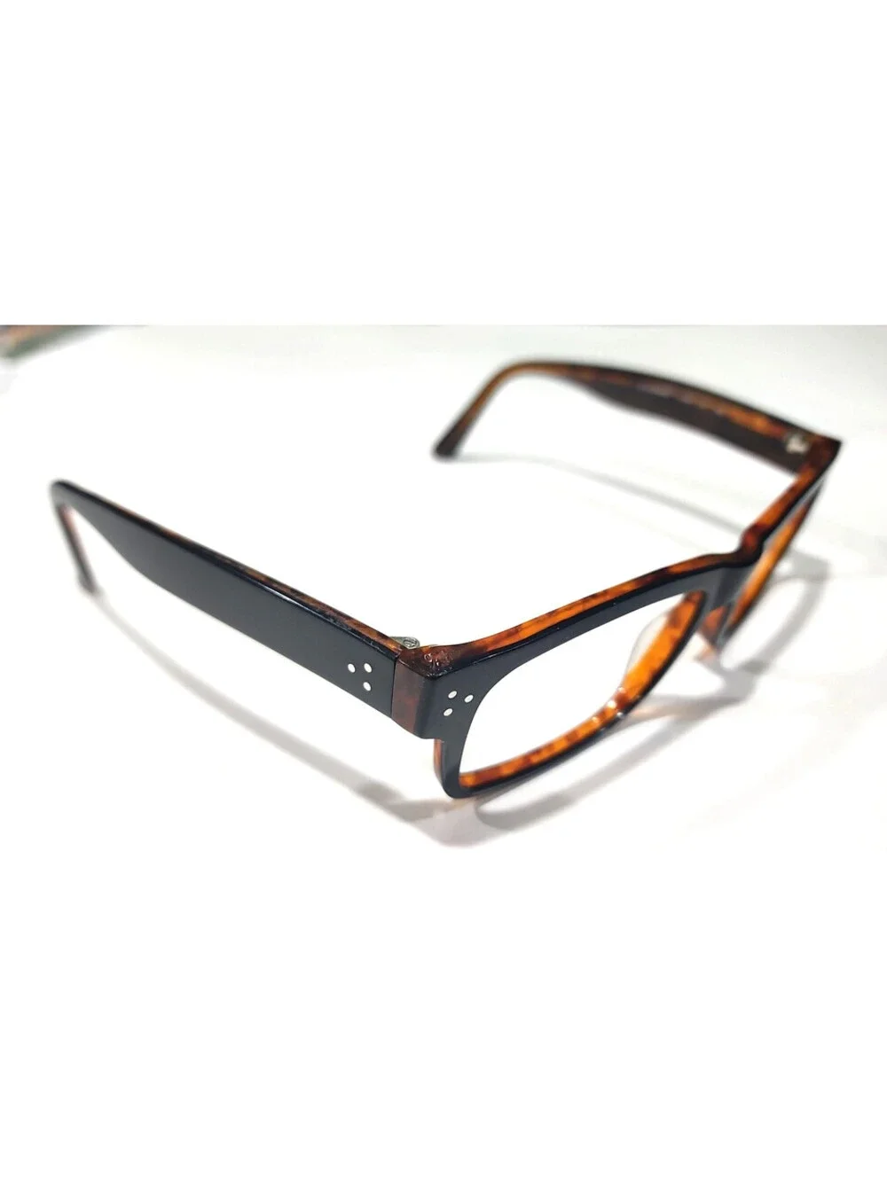 Randy Jackson Signature S925 Large Black Tortoise Sunglasses Frame 55-17 145
